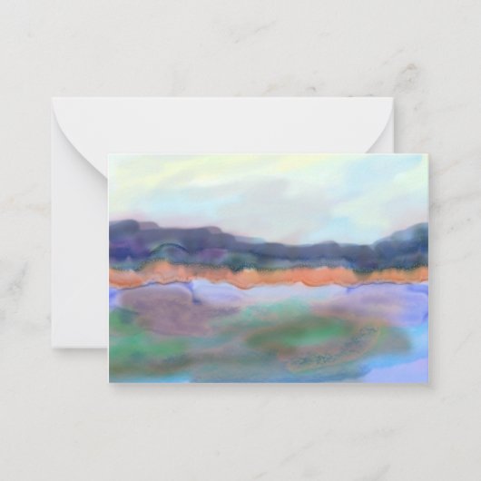 フラットノートカード ノートカード (正面)