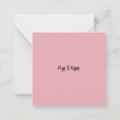 フラットノートカード ノートカード (裏面)