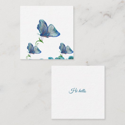 フラットノートカード ノートカード (正面/裏面)