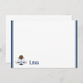 フラットノートカード – ライブラリ ノートカード (正面/裏面)