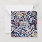 フラットノートカード： WILLIAM MORRIS : TRENT ノートカード (正面)