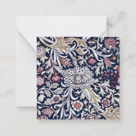 フラットノートカード： WILLIAM MORRIS : TRENT ノートカード