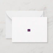 フラットノートサンクスギビング ノートカード (裏面)