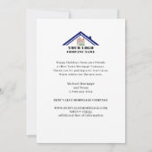 フラットハッピーホリデーズウォーターカラービジネス シーズンカード (裏面)