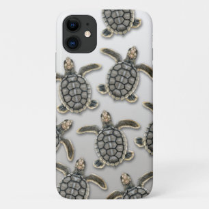 フラットバックシータートルiPhoneケース iPhone 11 ケース