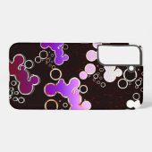 フラットバブルP SAMSUNG GALAXYケース (裏面横)