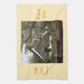 フラットフォード・ウィリー・ロットの古風な茅葺きコテージ キッチンタオル (縦)