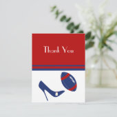 フラットフットボールテーマサンキューカード サンキューカード (スタンド正面)