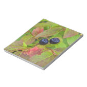 フラットヘッドの国の熟したハックルベリー ノートパッド (回転)