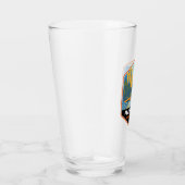 フラットヘッドナショナルフォレストモンタナヴィンテージエンブレム タンブラーグラス (右)