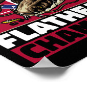 フラットヘッドナマズ狩りナマズパパフー ポスター (角)