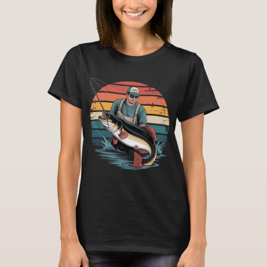 フラットヘッドフィッシング Tシャツ (正面)