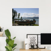 フラットヘッド湖の夏 ポスター (ホームオフィス)