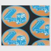 フラットベッドトラック ラッピングペーパー (フラット)