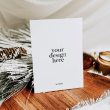 フラットホリデーカードの印刷