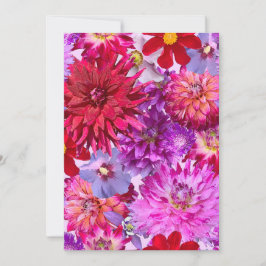 フラットホリデーカードラージフローラ シーズンカード