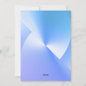 フラットホリデーカード5" x 7" シーズンカード (裏面)