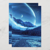 フラットホリデーカード5" x 7" シーズンカード (正面/裏面)