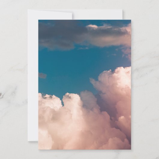 フラットホリデーカード5" x 7" シーズンカード (正面)