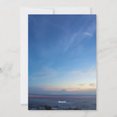 フラットホリデーカード5" x 7" シーズンカード (裏面)