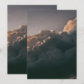 フラットホリデーカード5" x 7" シーズンカード (正面/裏面)