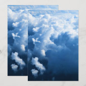 フラットホリデーカード5" x 7" シーズンカード (正面/裏面)