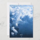 フラットホリデーカード5" x 7" シーズンカード (裏面)