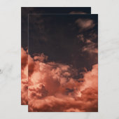 フラットホリデーカード5" x 7" シーズンカード (正面/裏面)