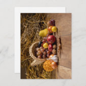 フラットホリデーカード、サイズ: 4.25インチx 5.5インチ、紙: Matt シーズンカード (正面/裏面)