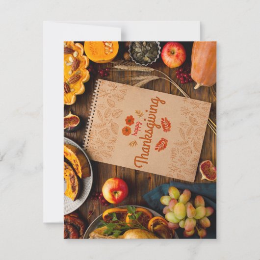 フラットホリデーカード、サイズ： 4.25インチx 5.5インチ、紙: Matt シーズンカード (正面)