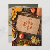 フラットホリデーカード、サイズ： 4.25インチx 5.5インチ、紙: Matt シーズンカード (正面/裏面)