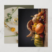 フラットホリデーカード、サイズ： 4.25インチx 5.5インチ、紙: Matt シーズンカード (正面/裏面)