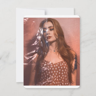 フラットホリデーカード、サイズ： 4.25インチx 5.5インチ、紙: Matt シーズンカード