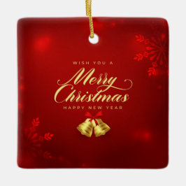 フラットホリデーカード、サイズ： 4.25インチx 5.5インチ、紙: Matt セラミックオーナメント