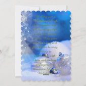 フラットホリデーカード、サイズ:5" x 7"、紙:クラフト紙 シーズンカード (裏面)