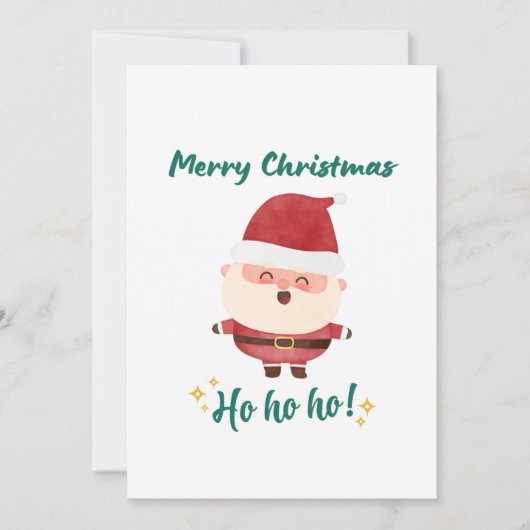 フラットホリデーカード シーズンカード (正面)