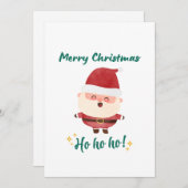 フラットホリデーカード シーズンカード (正面/裏面)