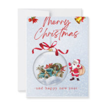 フラットホリデーカード