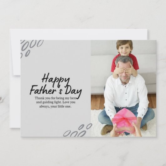 フラットホリデーカード シーズンカード (正面)