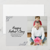 フラットホリデーカード シーズンカード (正面/裏面)