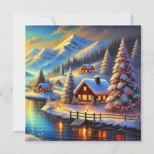 フラットホリデーカード シーズンカード (正面)