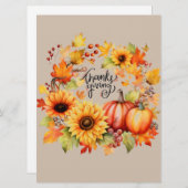 フラットホリデーカード シーズンカード (正面/裏面)