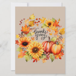 フラットホリデーカード シーズンカード