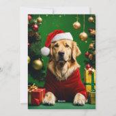 フラットホリデーカード シーズンカード (裏面)