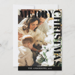 フラットホリデーカード シーズンカード