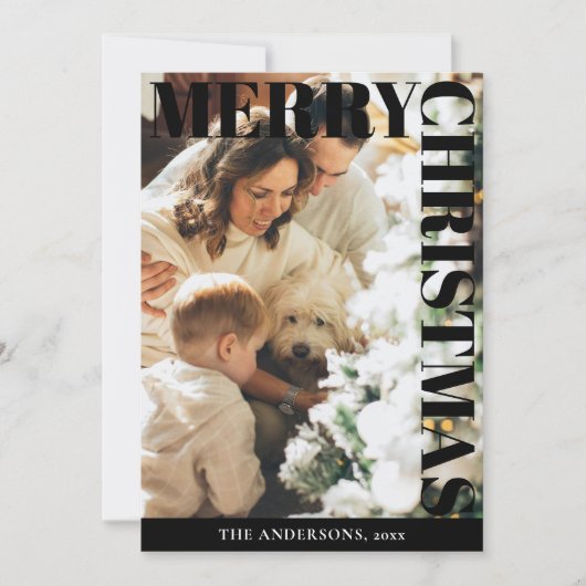 フラットホリデーカード シーズンカード (正面)