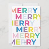 フラットホリデーカード シーズンカード (裏面)