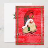 フラットホリデーカード シーズンカード (正面/裏面)