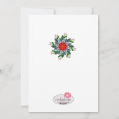 フラットホリデーカード シーズンカード (裏面)