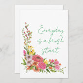 フラットホリデーカード シーズンカード (正面/裏面)